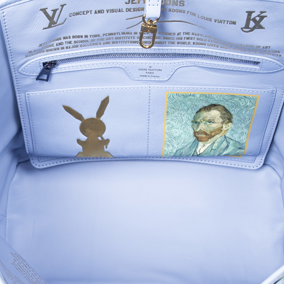 Louis Vuitton Ltd. Ed. Jeff Koons Masters Collection Van Gogh Neverfull MM - Picture 7 of 9